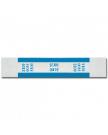 $100 Color Bar Design Straps with no Denomination