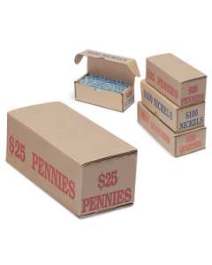 Pennies Coin Storage and Shipping Box