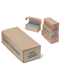 Dimes Coin Storage and Shipping Box