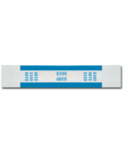 $100 Color Bar Design Straps with no Denomination