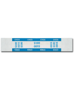 $100 Currency Band with Denomination 