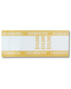 $10M Pre-Glued C Band with Denomination 